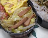 スパムもやしキャベツの塩バターレモン炒め作り方9写真