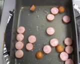 ウィンナーとチーズの玉子焼き作り方3写真