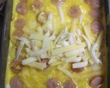 ウィンナーとチーズの玉子焼き作り方7写真