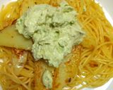 ポテト＆アボガドソースのパスタ作り方7写真