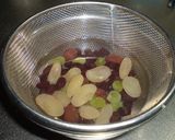 煎茶と甘納豆で和な食パン☆作り方1写真