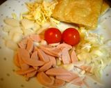 おさかなのソーセージでイタリアン餅巾着♪作り方2写真