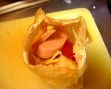 おさかなのソーセージでイタリアン餅巾着♪作り方3写真