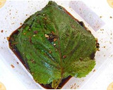 エゴマの葉　醤油漬け　（깻잎장아찌）作り方7写真