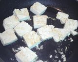 白菜と鶏もも肉の豆腐炒め作り方3写真