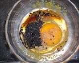 ✿お弁当に♡胡麻イッパイの卵焼き✿作り方1写真