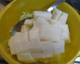 ヘルシー★長芋と豆腐の和風明太グラタン作り方3写真