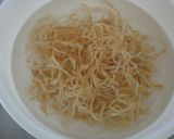 切干大根とベーコンのきんぴら作り方1写真