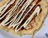 簡単　お好み焼き（もやし）作り方7写真