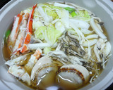 コクうま♪中華風よせ鍋のスープ作り方1写真