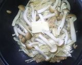 ツナ缶ときのことレンコンの和風パスタ作り方2写真