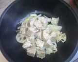 シューマイときのことレンコンの中華パスタ作り方2写真