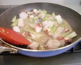 真たらとたこの＜レモン風味のパスタ＞♪作り方2写真