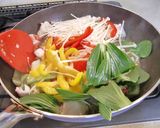 真たらとたこの＜レモン風味のパスタ＞♪作り方3写真