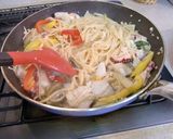 真たらとたこの＜レモン風味のパスタ＞♪作り方4写真