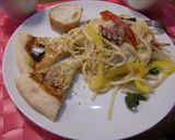 真たらとたこの＜レモン風味のパスタ＞♪作り方5写真