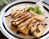 簡単美味しい★チョコホイップトースト作り方3写真
