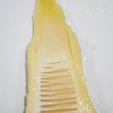 たけのこのと新玉ねぎのガリバタ醤油炒め作り方1写真