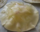 簡単アップルパイ✿実は餃子の皮作り方7写真