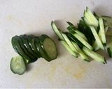 シャキシャキ⭐︎もやしときゅうりのナムル作り方1写真