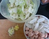 我が家の中華✿おもちとキャベツの炒め蒸し作り方2写真