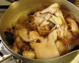 沖縄の豚足煮込み（足ティビチ）作り方8写真