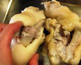 沖縄の豚足煮込み（足ティビチ）作り方6写真