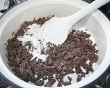 低コスト!chocolate❤cake作り方13写真
