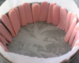 おさかなのソーセージパンケーキ作り方2写真