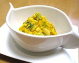 ∮かぼちゃとひよこ豆のカレー✰彡サラダ∮作り方4写真