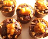 バレンタイン♡胡桃♡チョコばななマフィン作り方7写真