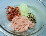 おさかなのソーセージ焼売作り方1写真