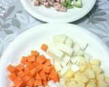残り野菜とソーセージのお手軽チャウダー作り方2写真