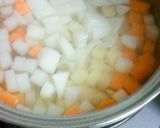残り野菜とソーセージのお手軽チャウダー作り方3写真