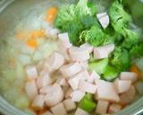 残り野菜とソーセージのお手軽チャウダー作り方4写真