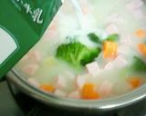 残り野菜とソーセージのお手軽チャウダー作り方6写真