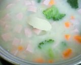残り野菜とソーセージのお手軽チャウダー作り方5写真