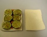 朝食☆ナスとベーコンのミートホットサンド作り方4写真