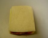 朝食☆ナスとベーコンのミートホットサンド作り方8写真