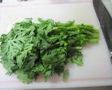 春菊のおひたしゆず風味作り方1写真