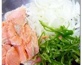 ♪らっきょう♪入り　サーモンマリネ作り方8写真