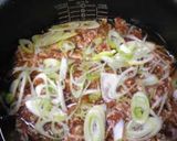 本格風☆キムチと牛ごぼうの炊き込みご飯作り方4写真
