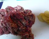牛肉志ぐれ煮作り方1写真
