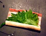 お弁当に♪カニカマと大葉の巻きもの作り方3写真