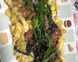 さんま蒲焼の卵とじ♪作り方2写真