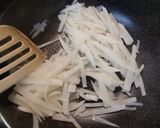 昆布茶で味付け～大根のたらこ和え♪作り方2写真