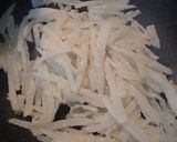 昆布茶で味付け～大根のたらこ和え♪作り方3写真