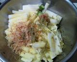 オクラと山芋のねばねばじゃこ梅ポン酢♪作り方5写真