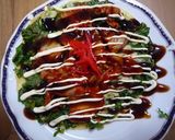 簡単ランチ☆キムチと大根葉で～お好み焼き作り方4写真