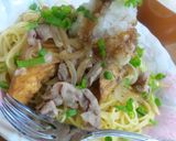 厚揚げ＆生姜焼きのさっぱりパスタ☆★作り方14写真